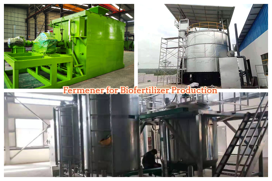 Fermenter for biofertilizer manufacturing