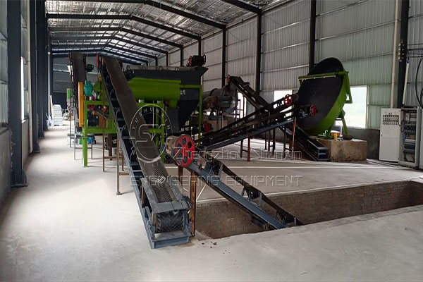 bio fertilizer disc granulation line