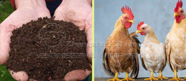 make compost from chicken manure
