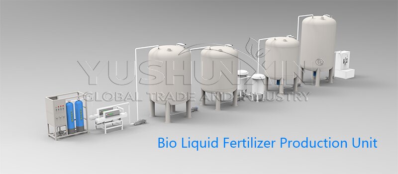 Liquid biofertiizer production line on sale