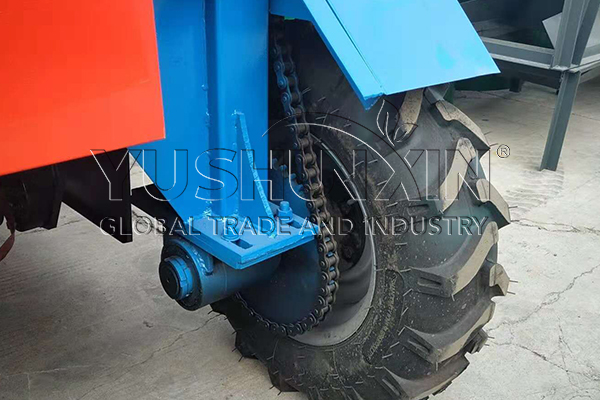 drive chains of compost turner