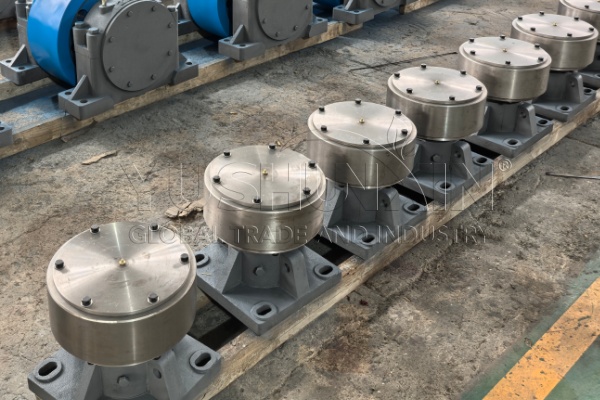 thrust roller in rotary drum dryer