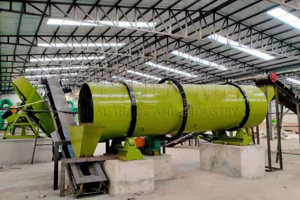 3–4 t/h chicken manure biofertilizer production line in Bolivia 3–4 t/h chicken manure biofertilizer production line in Bolivia