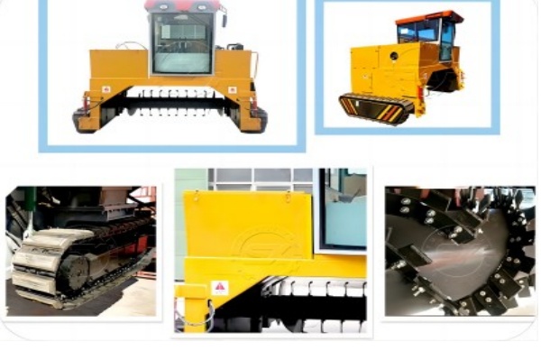 SXCF-4000 crawler-type compost turner